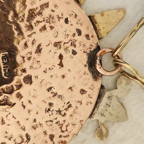 Vintage Modernist Mexican Eagle Necklace - Picture 14 of 14